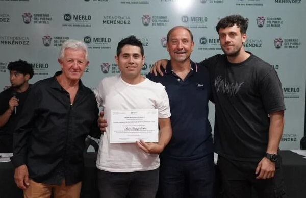 MERLO: FINALIZARON LOS CURSOS DE ÁRBITRO Y TÉCNICO DE FÚTBOL