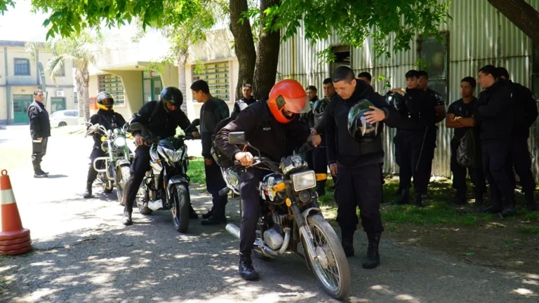 CONTINÚAN LAS CAPACITACIONES VIAL PARA AGENTES MOTORIZADOS