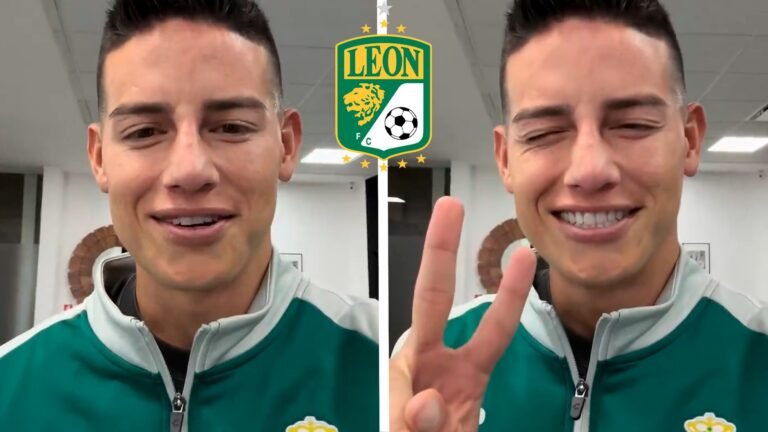 JAMES RODRÍGUEZ JUGARÁ EN EL LEÓN DE MÉXICO