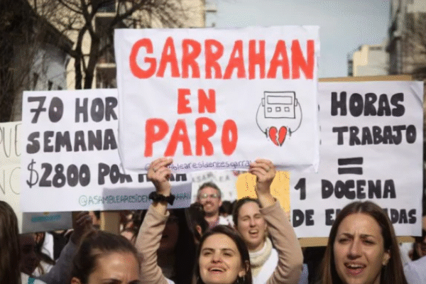 COMENZO EL PARO DE 48 HORAS EN EL HOSPITAL GARRAHAN